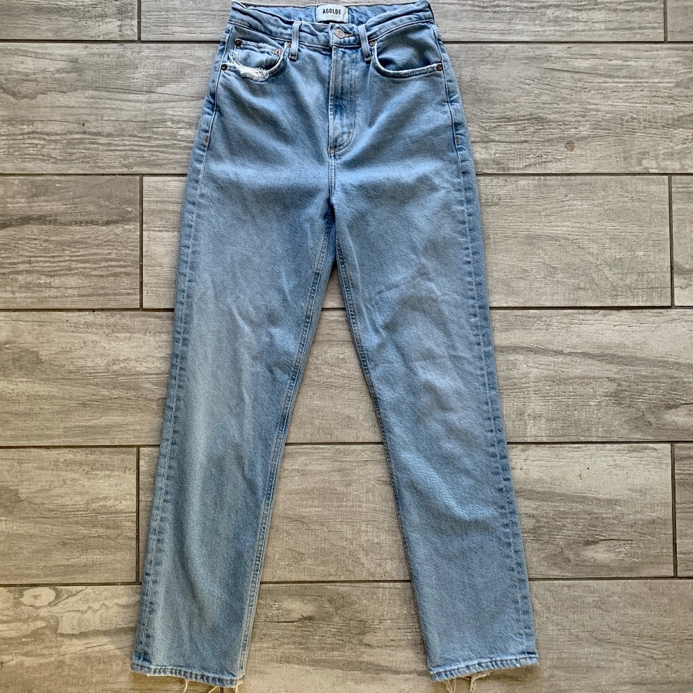 AGOLDE High Ride Stovepipe Size 23